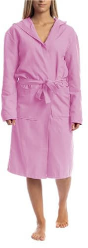 o-day Peignoir en Microfibre Homme Femme - Léger, Gain de Place, Doux - Idéal pour Voyages et Activités Sportives - 100% Coton Hypoallergénique