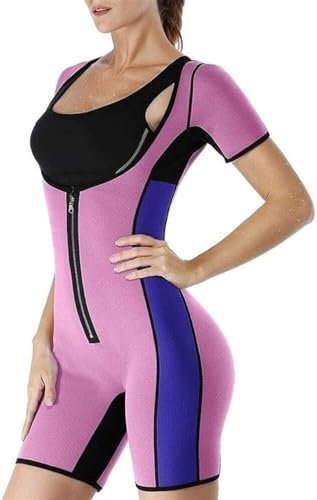 Damen Sauna Effekt Anzug Fitness Weste Unterbrust Formende Tank Top Neopren Abnehmen Sport Workout Korsett Thermo Schweiß Shirt Waist Trainer Heiße Body Shaper (Color : D, Size : S)