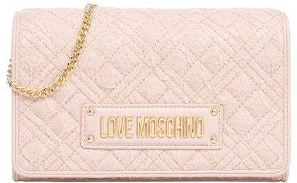 Love Moschino borsa a tracolla donna cipria
