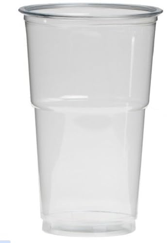 Tazas de cerveza PP 300ml - Caja transparente de 300 cc 500 piezas - Tazas para eventos - Vaso de cerveza - Tazas desechables - Artículos para fiestas - Hoteles - Fiestas - Eventos - Copas - Tazas
