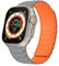 Cinturino magnetico compatibile con cinturino Apple Watch da 49 mm, 45 mm, 44 mm, 42 mm, sottile cinturino di ricambio in silicone per iWatch SE SE2 e serie 9/8/7/6/5/4 Ultra 2, grigio siderale