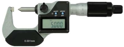 ANNESEY Elektronische Einpunkt-Mikrometer 0-25 mm/25-50 mm/50-75 mm/75-100 mm(0-25mm typeB)