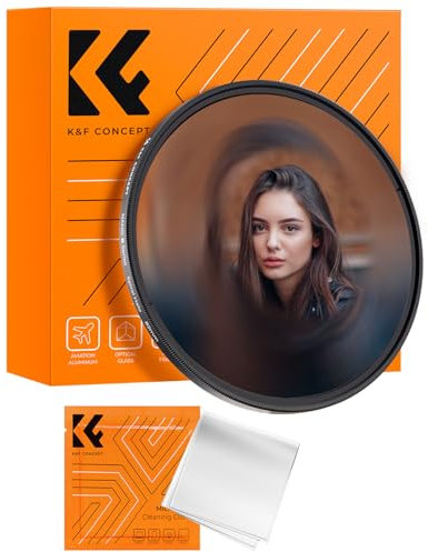 K&F Concept Nano B-Serie Halo Effektfilter 58mm Wirbelverzerrungen und Tunnelblick Spezialeffektfilter