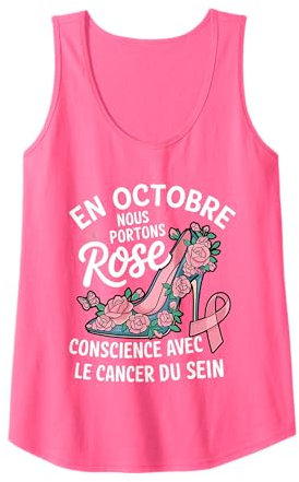 Octobre Rose Escarpins Roses Ruban Rose Octobre Rose Débardeur