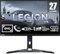 Lenovo Legion Y27h-30 Monitor Gaming 27 QHD (2560x1440), IPS, 0.5ms, 180Hz, Altoparlanti, Regolabile, AMD FreeSync Premium, HDMI 2.1 + DP + USB-C