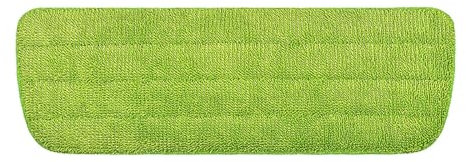 IwY352 Tête de balai plate en microfibre pour balai à franges Vert Taille unique