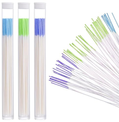 Earrings Hole Cleaner, Disposable Ear Floss Ear Piercing Cleaning Floss Thread Ear Hole Cleaning Tool Line Ear Hole Floss for Woman Man Ears Hole Odor Removal Piercing Aftercare