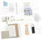 Abaodam 1 Satz Kabinenspielzeug Hausmodell Selber Bauen Vortäuschen Bauen DIY- Für Mädchen Musterhaus Puzzle-Rahmen-kit Miniaturhaus Blue Hölzern