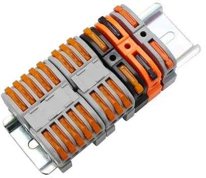 FNWXGMFZ LSA-1 211 511 DIN-Schienen-Schnellverdrahtungsanschlussklemme, Press-Stecker, anstelle des UK2.5B-Klemmenblocks(511,5 PCS)