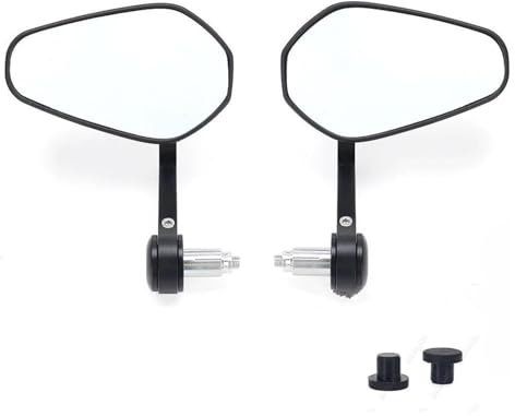 Retrovisores Moto para D&UCATI para Mon&ster 950 937 para Mon&ster + 696 796 821 1100 R 2023 Lado Izquierdo Derecho Manillar Extremo Espejo Rotación Accesorios Motocicleta Motos Espejos Laterales
