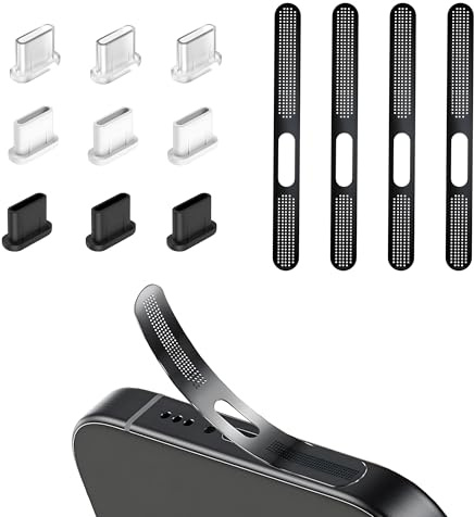 13 Stück Set Usb C Staubschutz für Type-C Geräte, Usbc staubschutz | Silikon Usb c Schutzkappe & Handy Lautsprecher Abdeckung, Usbc Staubschutz Für Smartphone, Wiederverwendbar Leicht.