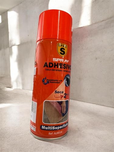 Spray Adhesivo Multisuperficie 400ml - Pegamento en Spray Multiusos/Resistente a la Humedad (12)