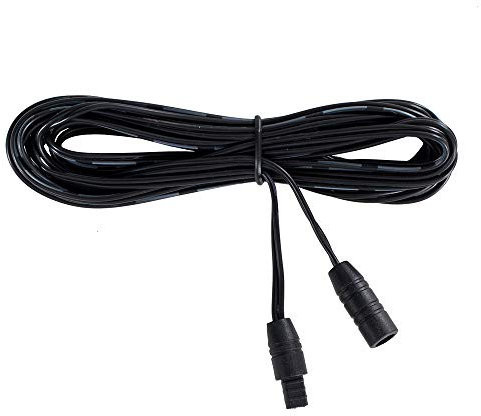 MiniSun | 3m Black Extension Cable for 15mm Decking Lights | Decking & Patio Lighting, Home Décor & Improvement Essential