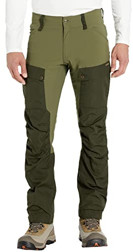 Fjällräven Herren Keb Trousers M Reg Hose, Deep Forest-Laurel Green, 38 EU