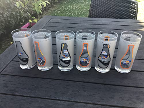 Orangina 6 Verre Tube Superbe ÉPUISÉ Neuf