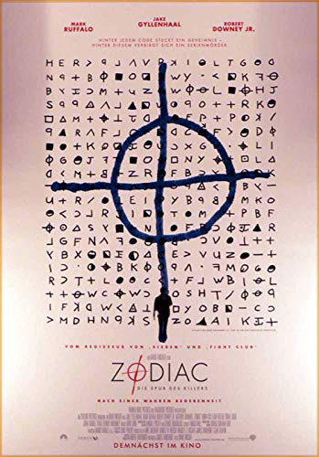Zodiac - Filmposter 37x53cm gerollt