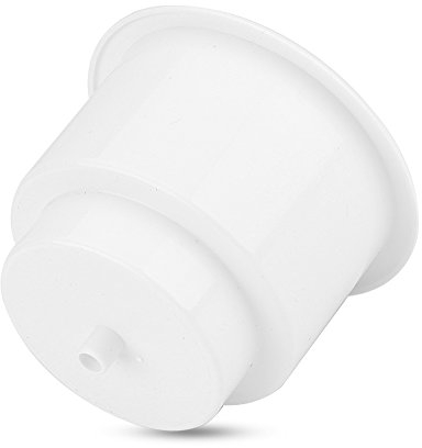 Portabicchieri per barche, portabicchieri di plastica universale per portabicchieri di ricambio per barche con foro di scarico per barche Marine Holder per tazze bianco/nero(bianca)