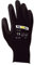 (12 Paar) teXXor Handschuhe Polyester-Strickhandschuhe Latex BESCHICHTET 12 x schwarz/schwarz L/9