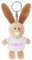 NICI 44723 Schlüsselanhänger Hase mit T-Shirt Mrs Right 10cm