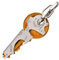 AMOYER 8 en 1 Multitools EDC en Acier Inoxydable Multi-Fonction Outil de Poche Porte-clés Outdoor Gear de Survie