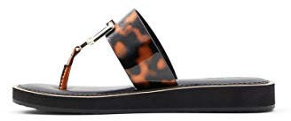 ALDO Damen Tatyx Flache Sandale, Braun Multi, 37.5 EU