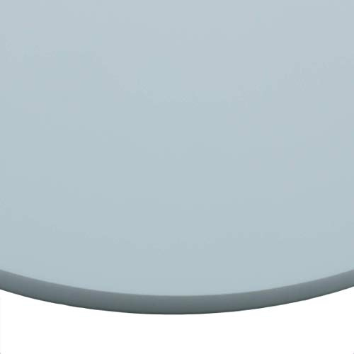 in-outdoorshop Acrylglas, Zuschnitt, Rund, Scheibe, Platte Rund, verschiedene Größen (Ø 500mm, weiß)
