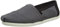 TOMS Men's Synthetic Alpargata Loafer Flat, Dark Grey, 9 UK