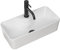 Rea VASQUE À POSER MERY Lavabo Salle de Bain 505 x 250 x 140 mm en Céramique (Blanc)