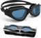 Gafas de natación polarizadas Anti-vaho Protección UV Impermeable, Gafas Natación visión Clara fáciles de Ajustar para Hombres, Mujeres, Adultos y Adolescentes