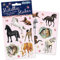 29 Metallic-Sticker * PFERDE & PONYS * zum Basteln und Spielen | 2 Bögen | Tapirella Sticker Aufkleber Pony Pferd Horses Kinder Kindergeburtstag Geburtstag Geschenk