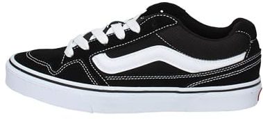 Vans Herren Caldrone Sneaker Caldrone Trainers, SUEDE/MESH BLACK/WHITE, 50 EU