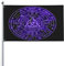 Viking Wicca Wicca Garden Flag Polyester Banner mit Ösen 3 x 5 Ft Yard Hausflagge für Garten Terrasse Rasen Yard