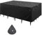 Jianghu Art für Tischabdeckung GartenmöBel 220x100x75cm Wasserdicht Abdeckplane Gartenmöbel 750D Oxford Gewebe, Wetterfest Anti-UV Reißfest für Tische und Stühle Sofas