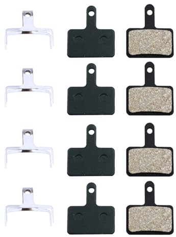4 paia di pastiglie per freno a disco in resina semi-metalliche, ricambio per Tektro A10.11 E10.11 P20.11 Aquila Auriga Orion Draco Gemini Set