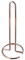 Benytro Vertical Wrought Iron Tissue Holder Nordic Style Rose Gold Tissue Holder Kitchen Dining Table Roll Paper Holder Tabletop Storage Shelf