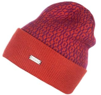 Moshiki | Wolle Mütze Longbeanie KAJASH mit Umschlag | Damen und Herren | 100% Wolle -Natur