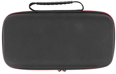 Saluaqui Shockproof EVA Microphone Storage Box with Metal Zipper - Multi-Layer Large Capacity Wireless Microphone Case - Anti Compression & Drop Proof Bag for