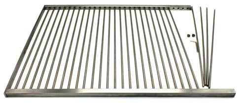zerlegbarer Edelstahl Grillrost für Weber Spirit Serie 200 und 300 ab Modell 2025/51,3 x 44 cm