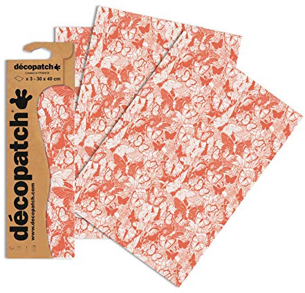 Décopatch C762O 3 Bogen Décopatch Papier 30x40cm