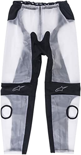 Alpinestars Racing Rain Pants Motorrad Regenhose transparent Regenhose für Herren und Damen Wasserdicht Leichte Winddicht Motorrad Fahrrad Regenbekleidung Größe M