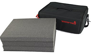 Tabletop Tyrant Kingmaker Figure Case with Storage Foam (3 x 35mm Pluck)