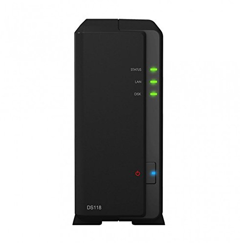 Synology DS118 1-Bay 10TB Bundle mit 1x 10TB IronWolf ST10000VN0008