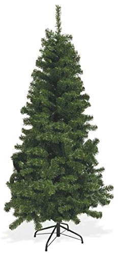 Galileo Casa 2423307 Ausziehbarer Weihnachtsbaum 150 cm, 360 Zweige, PVC, Grün, Einheitsgröße