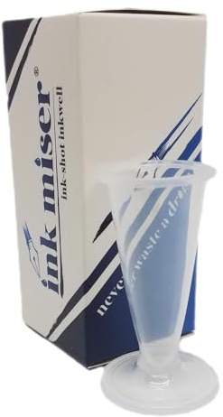 Luxury Brands Ink Miser Ink-Shot Mehrzweck-Tintenfass (11003), transparent