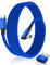 USB C auf Typ C 100W Winkel Kabel 3M mit USB A Adapter,Winkelstecker Schnellladekabel PD Ladekabel für iPad Air 4 5,iPad 10 Pro Mini 6,iPhone 15,Samsung Galaxy Tab S9 A54 S23 S10 A13 A14 A21 A40 A53