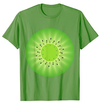 Kiwi Kostüm Karneval Fasching Obst Frucht Kostüm T-Shirt