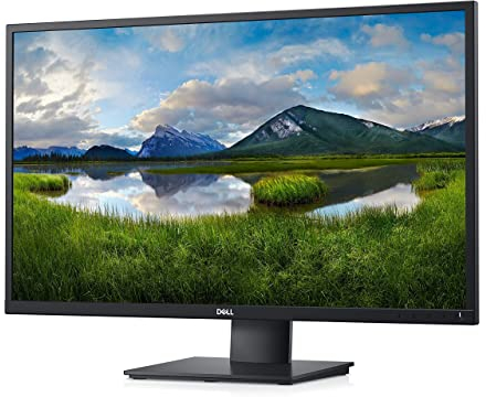 Dell E2720H - Monitor LED - 27 (27 visualizzabile) - 1920 x 1080 Full HD (1080p) a 60 Hz - IPS - 300 cd/m² - 1000:1-5 ms - VGA, DisplayPort - con 3 anni di servizio di sostituzione avanzato, nero