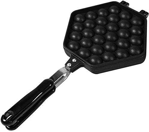 Gaufrier, Mini Moule à Gaufres à Revêtement Antiadhésif Pour Plaque De Cuisson à Gaufres Pour Cuisinière à Gaz, Poignée Longue Et Fermeture, Facile à Utiliser Et à Nettoyer