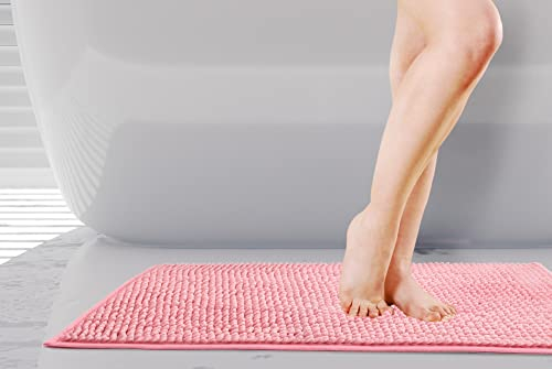 Emma Barclay Noodle Tapis de Bain antidérapant Doux au Toucher Rose 45 x 75 cm