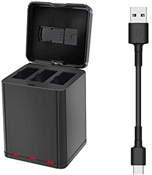 For DJI Tello Battery Charger, 3 IN 1 USB Smart Charger, Charging Box for Tello Drone Battery Charging Hub Outdoor Charger Accessory